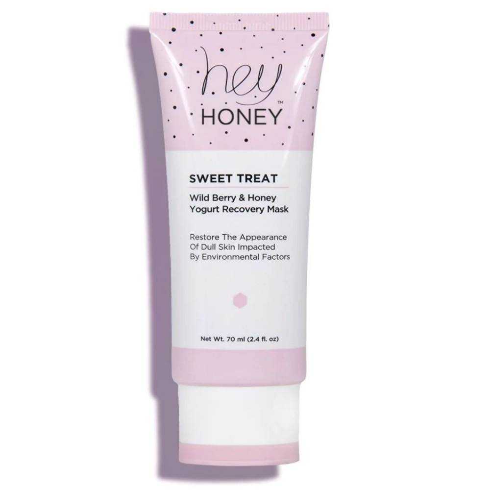 NEW Hey Honey Beauty Sweet Treat Wild Berry & Honey Yogurt Recovery Face Mask